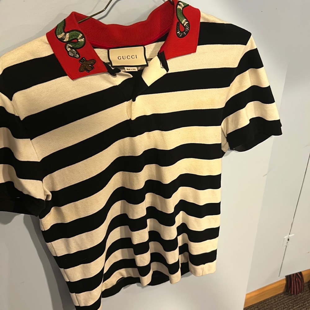 Gucci button up worn twice